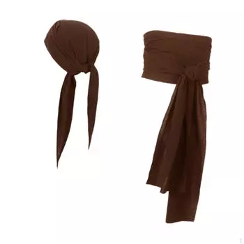 Пиратский головной платок, шляпа, бандана для фотосъемки, маскарада, сценического представления, вечеринки