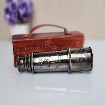 Пиратский телескоп Spyglass с морским инструментом ручной работы Barlow в подарок на день рождения