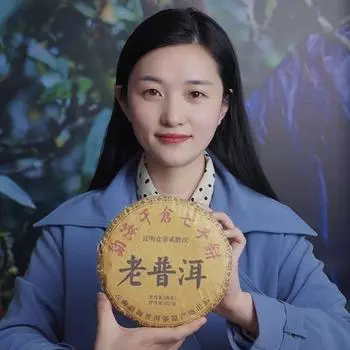 Пирог Юньнань Древнее Дерево Старый Пуэр Спелый Чай 357г 357g