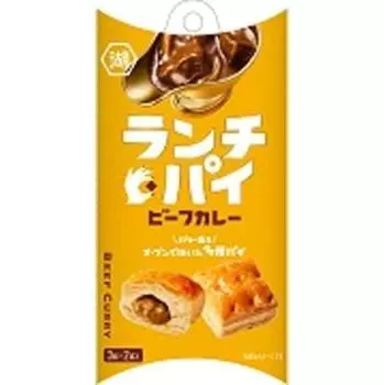 Пирог Koikeya Lunch Pie с говядиной и карри 33 г x 12 пакетиков