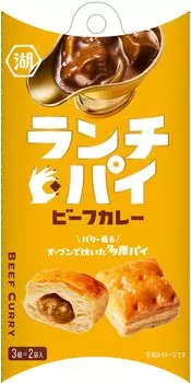 Пирог Koikeya Lunch Pie с говядиной и карри 33 г x 12 пакетиков