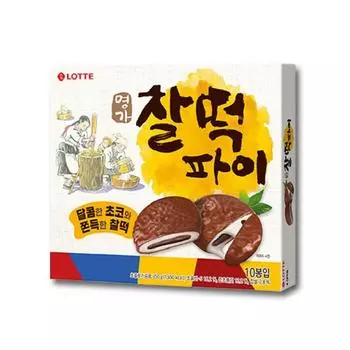 Пирог Lotte Chewy Rice Cake Pie Choco 350г