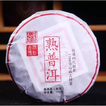 Пирог с чаем Пуэр 5*100 г/всего 17,6 унций, спелый/шу, 2006 г., выдержанный Lucky Dragon Sweet 2100g*2