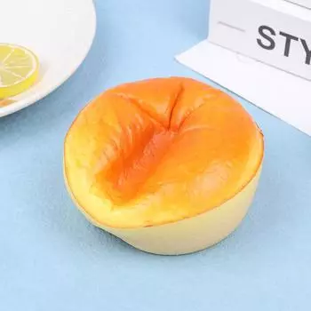 Пирог с маслом и сыром, приготовленный на пару, игрушка с медленным отскоком, декомпрессионный клапан, сжимающая игрушка, медленно поднимающаяся декомпрессионная игрушка