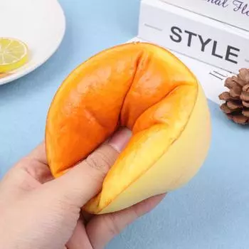 Пирог с маслом и сыром, приготовленный на пару, игрушка с медленным отскоком, декомпрессионный клапан, сжимающая игрушка, медленно поднимающаяся декомпрессионная игрушка