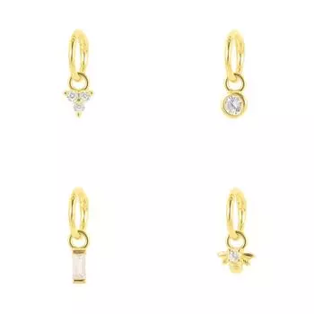 Пирсинг Ареты мочка уха пряжка 925 стерлингового серебра белый циркон хрящ серьги гвоздики для женщины девушки Pendientes Mujer Jewerly