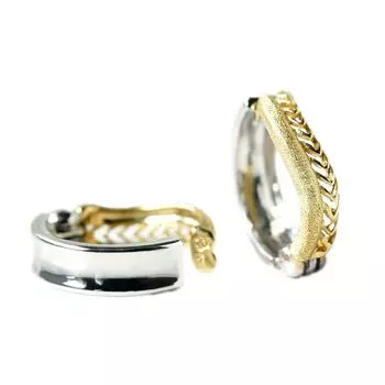 Пирсинг подлинные серьги K18 Pt900 Combi с мото Combi Pierring Company двусторонние серьги-каффы для ушей Conmote дорожные рождественские украшения Xmas платиновый