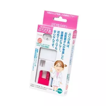 Пирсинг Prepier для одного прозрачного медицинского смоляного металла, аллергия Prepier, первые сменные серьги для одного уха, серьги, пирсер, бесплатно,