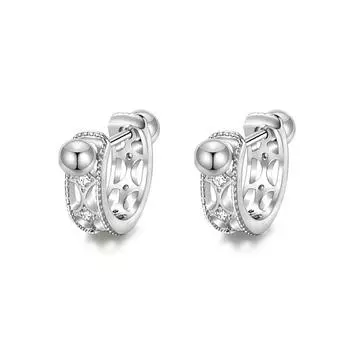 Пирсинг ушей, четырехцветные звездочки, гвоздики для ушных косточек для женщин, серьги, застежки для ушей, винты, новый стиль