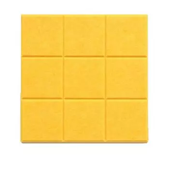 Письмо Заметка Пробковая доска Скандинавский стиль Дисплей Настенная фоновая доска Фотографии Стена для показа Фетровая фотостена жёлтый