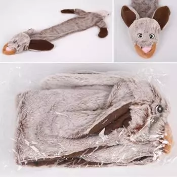 Пищалка для жевания, гудящая, пищащая, не мягкая, забавная, зоотовары, популярные игрушки для кроликов и собак, белка, большая для собак, аксессуары в форме животных Wolves