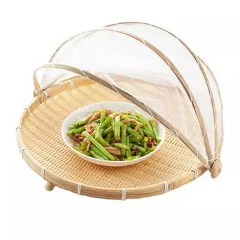 Пищевая крышка Универсальный и стильный натуральный бамбуковый материал Экологически чистый модный предмет Эффективный популярный выбор бамбук 30cm