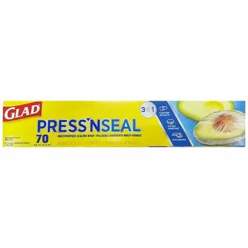 Пищевая пленка GLAD Press Seal 30 см x x 6 шт. и 21,6 м [предмет]