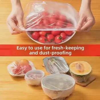 Пищевая пленка и чехол для сохранения свежести продуктов питания в холодильнике 10 pieces/pack