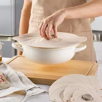 Пищевая силиконовая кухонная крышка для свежести, пищевая пленка, самовсасывающая герметичная крышка, крышка для чайной чашки, крышка для кружки, крышка кастрюли
