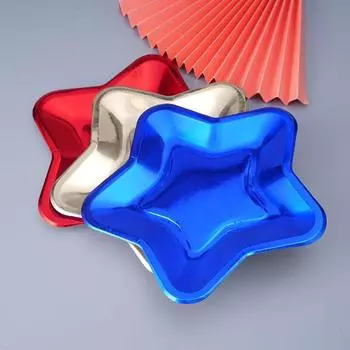 Пищевой класс Пищевой кейтеринг Не легко деформируется Вечерние сборы Кемпинг Барбекю Одноразовые тарелки Сувениры для вечеринок Одноразовые бумажные тарелки B