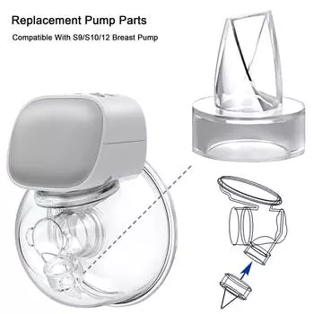 Пищевой силиконовый клапан Easy Install Breast Pump Accessories Герметичный для ремонта TSRETE/CPPSLEE/Momcozy S9/S12