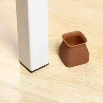 Пищевой силиконовый стул для ног, пусковая площадка для стола, защита пола