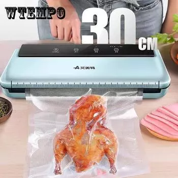 Пищевой вакуумный упаковщик Автоматическая коммерческая бытовая вакуумная упаковочная машина для пищевых продуктов XL белый