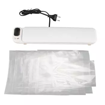 Пищевой вакуумный упаковщик с пакетами, автоматическая мощная всасывающая герметичная портативная упаковочная машина для пищевых продуктов