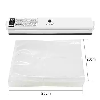 Пищевой вакуумный упаковщик Saver Упаковочные пакеты Упаковочная машина Упаковщик 100 шт. Вакуумный пакет