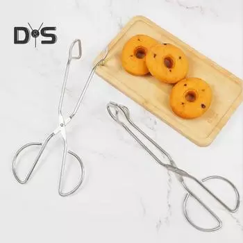 Пищевой зажим, высокая твердость, нержавеющие щипцы для сервировки салата, хлеба, зажим для шведского стола для барбекю