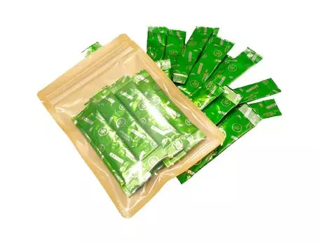 Пищевой зеленый чай Органический зеленый чай от фермера, выращивающего чай в районе производства Камаирича Органический зеленый чай JAS в стиках 1 г x 10 пакетиков