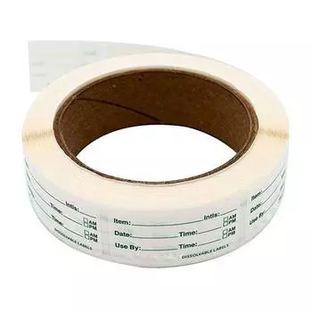 Пищевые этикетки самоклеящиеся съемные пищевые этикетки хранение продуктов морозильная наклейка бумага кухонная еда дата