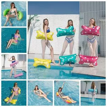 Piscina ПВХ складной надувной плавающий ряд водный гамак поплавок кровать для бассейна стул для бассейна