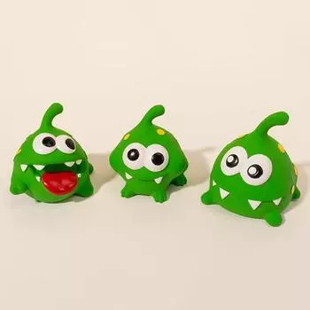 Писклявая интерактивная игрушка для жевания собак, милый щенок, устойчивая к укусам, резиновая игрушка для чистки зубов, TPR, молярные жевательные игрушки для собак