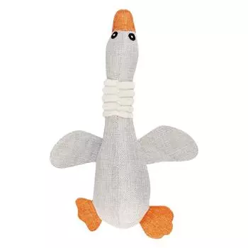 Писклявые игрушки для собак для маленьких и средних собак, прочные игрушки для щенков, жевательные игрушки для собак с веревочными ножками для охоты, дрессировки One Size