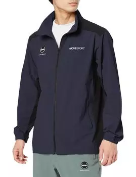 Piste Descente Переднее открытие с двумя чехлами MVSP 4WAY Stretch Водоотталкивающая защита от ультрафиолета Дождь L [Move Sports] (UPF50+) DMMWJF11(НВБК)