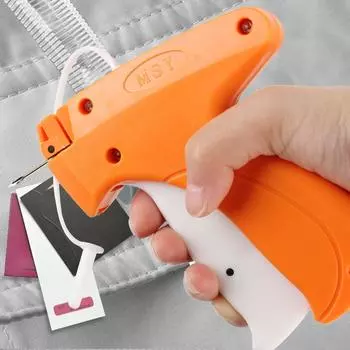 Пистолет для этикеток на одежду Пистолет для маркировки этикеток Машина для шитья и рукоделия Инструменты для самостоятельной маркировки одежды