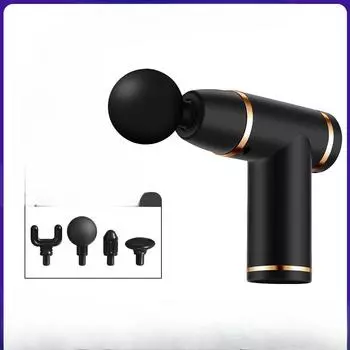 Пистолет для фасции, мини-массажер для релаксации мышц, женский вибрационный массажный пистолет для зарядки всего тела, пистолет для фасции English manual