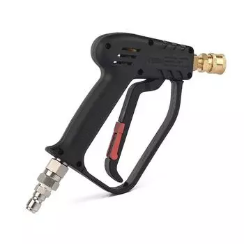 Пистолет для мойки высокого давления 4000PSI, короткий пистолет для струи пены для чистки автомойки