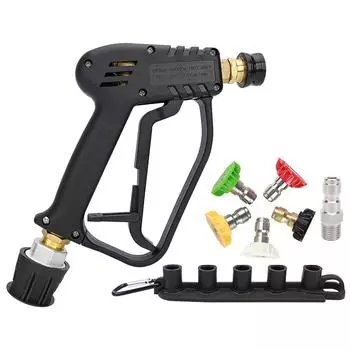 Пистолет для мойки высокого давления, разъем для чистящего шланга для Karcher k2-K7/Nilfisk/Parkside/Bosch, быстрый разъем для воды высокого давления