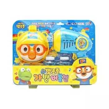 Пистолет для мыльных пузырей Pororo Bag, корейские игрушки