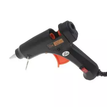 Пистолет для расплавленного клея 20 Вт/25 Вт/60 Вт/100 Вт/120 Вт, переключатель температуры, инструмент для ремонта с 10 клеевыми стержнями 7 мм/11 мм us