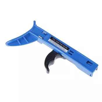 Пистолет для стяжки кабеля для нейлоновых стяжек и инструмент для резки ручных инструментов Tg-100