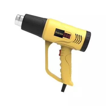 Пистолет горячего воздуха Wetec с цифровым дисплеем, 2000 Вт, мощный вентилятор горячего воздуха, сварочный пистолет с регулируемой температурой