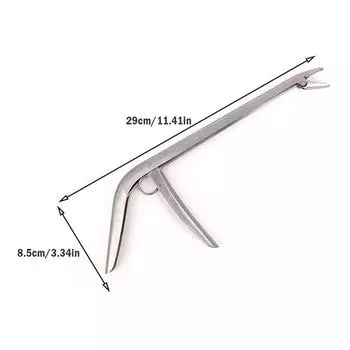 Пистолет-клещи для ловли угрей, вьюнов, зажим для рыбы, контроллер для рыбы с длинным ртом