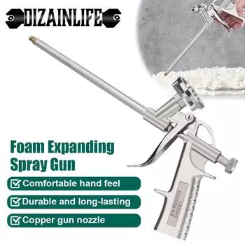 Пистолет-распылитель для пены Пистолет для полиуретановой пены Пистолет для струйного клея Специальный инструмент для герметика Инструмент для заделки швов Ремонт дома