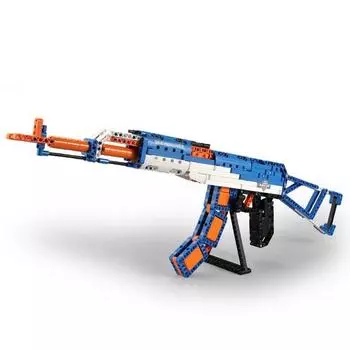 Пистолет, совместимый с LEGO Kada AK47, смешанный цвет