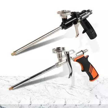 Пистолеты для пены с 1 ручной регулировкой, расширяющиеся пистолеты-распылители для герметика, пистолеты-аппликаторы для заделки швов чёрный
