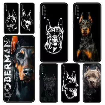 Pit Bull Lovely Pet Dog Phone Case For Samsung Galaxy A52 A50 A70 A10 A30 A40 A20S A20E A02S A12 A22 A72 A42 A32 5G A04s Cover Samsung A50