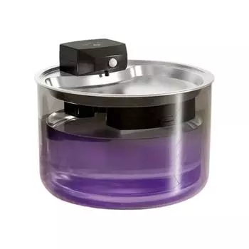 Питье для питомцев, Нержавеющая сталь, Питье, Стерилизация, Беспроводная индукция, Автоматический циркуляционный диспенсер для воды. One Size