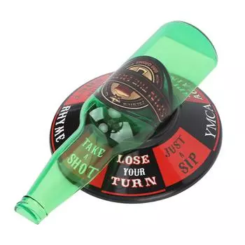 Питьевая вращающаяся бутылка игра-указатель классическая вертикальная вращающаяся бутылка игра для бара KTV Home
