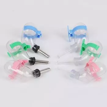 Питьевой фонтанчик для хомяка, вакуумная бутылка для питьевой воды для мелких домашних животных