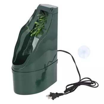 Питьевой фонтанчик для рептилий, капельница для воды, непрерывная живая вода, акваскейп, диспенсер для воды для рептилий