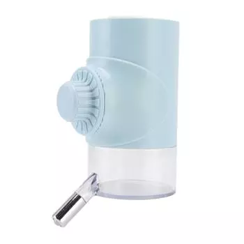 Питьевые фонтанчики для домашних животных, автоматический портативный подвесной чайник для домашних животных, синий, 500 мл, для кошек и собак